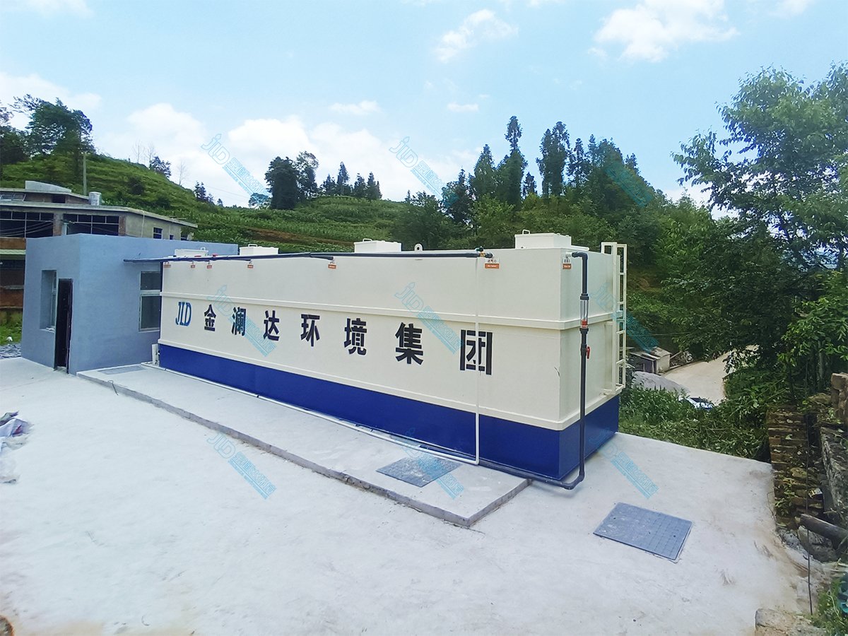 貴州畢節(jié)農(nóng)村生活污水處理設(shè)備安裝案例