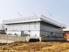 不銹鋼v型濾池一體化凈水設(shè)備安裝案例